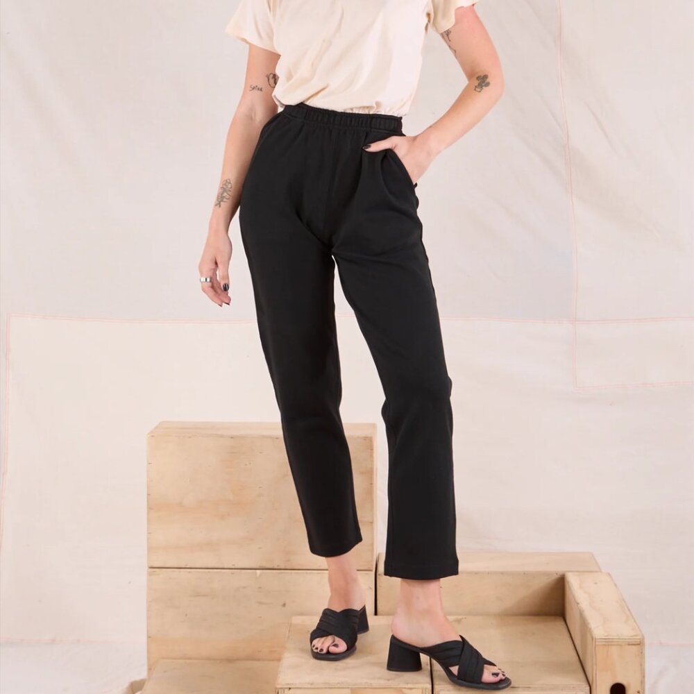Big Bud Press Easy Pants - Basic Black Size XS